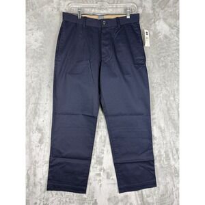 GAP Mens Classic Fit Khakis Pants Navy Blue W28 L28 Relaxed Fit